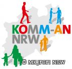 Logo Projekt KOMM-AN NRW
