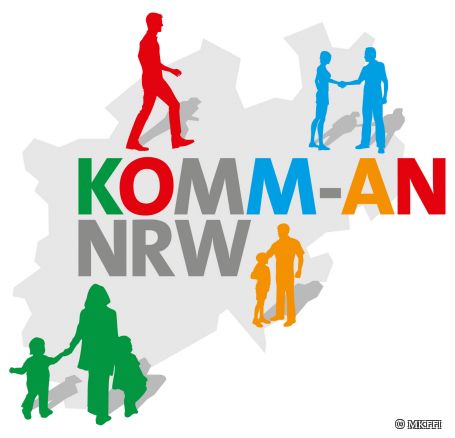 KOMM-AN NRW Logo